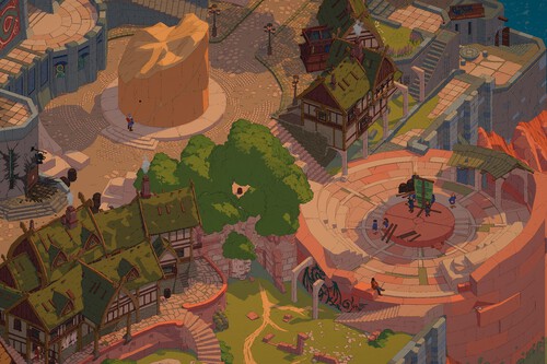 Para que tu juego sea muy bueno basta con inspirarte en dos de los mejores RPG de la historia. Eso es lo que hace Esoteric Ebb