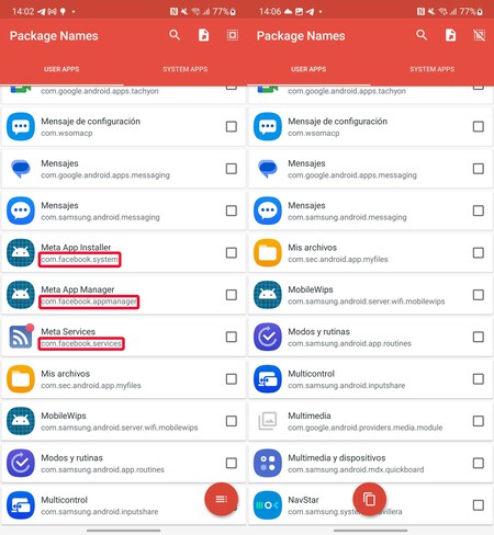Eliminar Aplicaciones