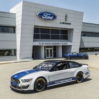 Ford presentó el Mustang con el que correrá en NASCAR en 2019