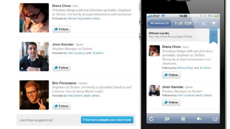 Twitter enviará sugerencias semanales de cuentas a las que seguir