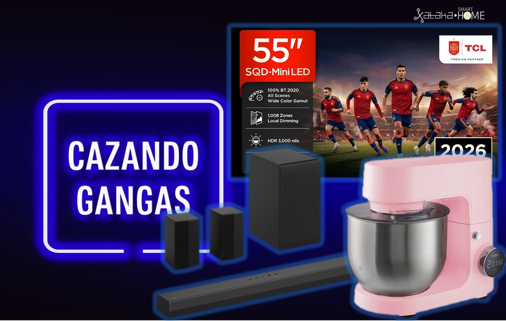 La brutal TCL C8L SQD-miniLED ya a la venta en oferta, descuentos en barras de sonido, hogar conectado y más: Cazando gangas 