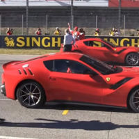 Así se estrenó el Ferrari F12tdf en Mugello (vídeo)