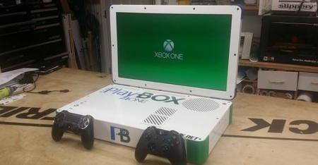 PlayBox, el portátil que en realidad es una PS4 y una Xbox One juntas
