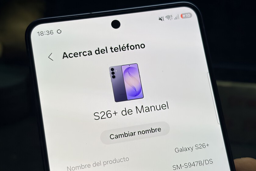 Cómo cambiar el nombre de tu móvil y que se muestre como quieras