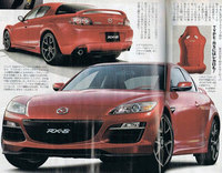 Mazda RX-8, imagen de su restyle con más calidad
