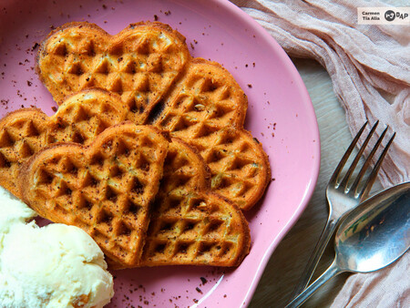 Gofres de chocolate, receta fácil para un capricho dulce