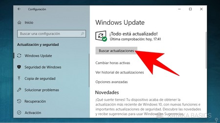 Buscar Actualizaciones