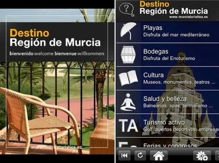 Aplicaciones viajeras: Destino Región de Murcia