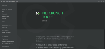 Ping, auditorías de DNS, WhoIs... con NetCrunch Tools lo tienes todo para escanear una red 