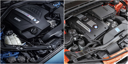 BMW M2 vs Serie 1 M Coupé: comparativa visual