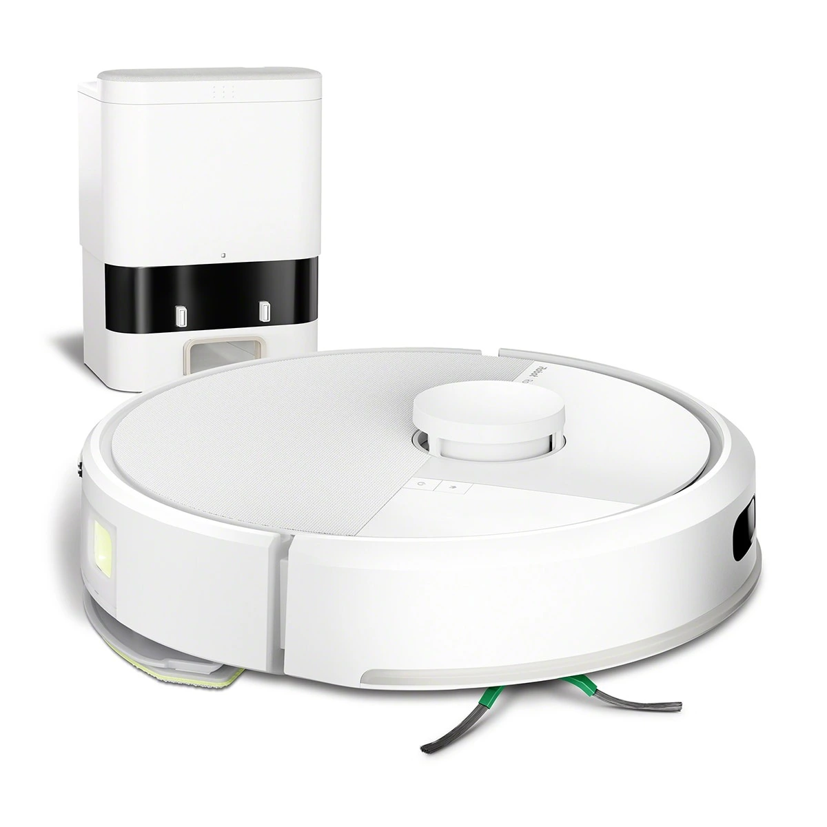 Robot aspirador y friegasuelos Roomba® 105 Combo + Base AutoEmpty™ con 75 días de autovaciado y mapeado inteligente ClearView™ LiDAR