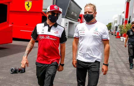 Bottas Raikkonen F1 2021