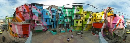 Transformar la favela en una obra de arte