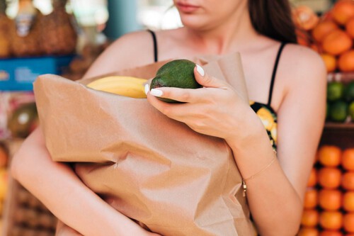 Mujer Comprar Verde Sesgo