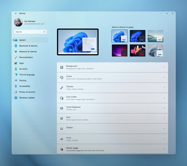 Nuevo Panel De Control Windows 11