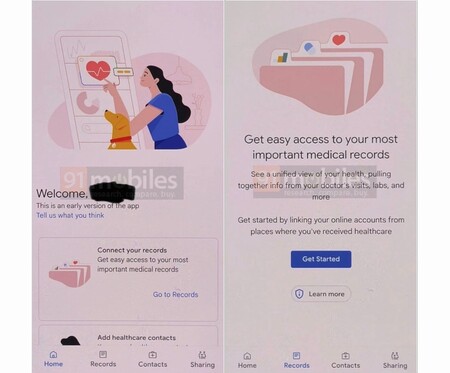 La app de salud de Google filtrada