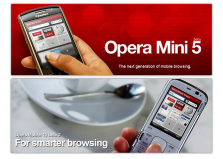 Opera Mobile y Opera Mini, principales diferencias
