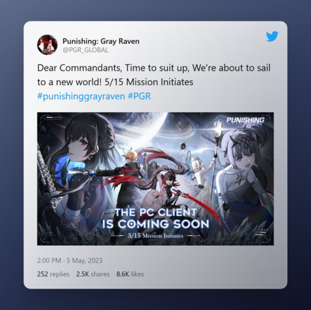 Punishing Gray Raven Pc