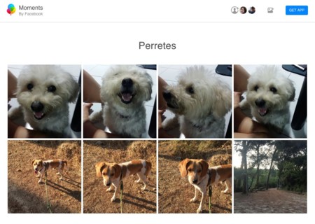 Facebook Moments permite ahora compartir fotos vía web... pero sabe a poco
