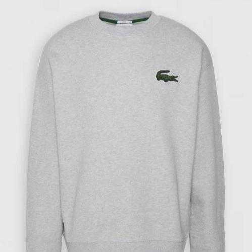 Lacoste
CROC UNISEX - Sudadera - gris claro jaspeado