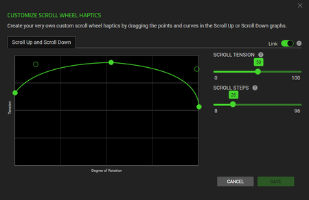 Imagen de la configuración de Razer Naga V2 Pro
