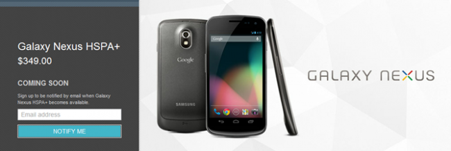 Galaxy Nexus Google Play Store