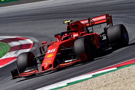Leclerc Austria F1 2019