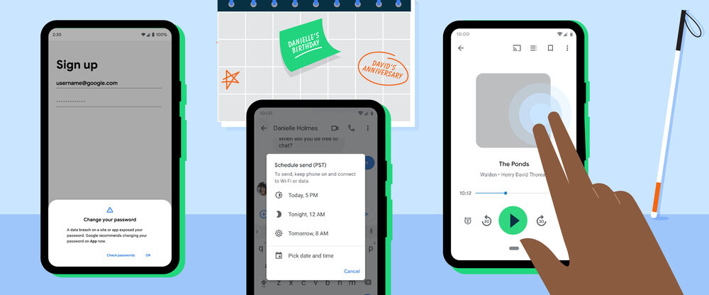 Tema oscuro en Google Maps, verificación de contraseñas, nuevo TalkBack y otras novedades que llegan a tu Android