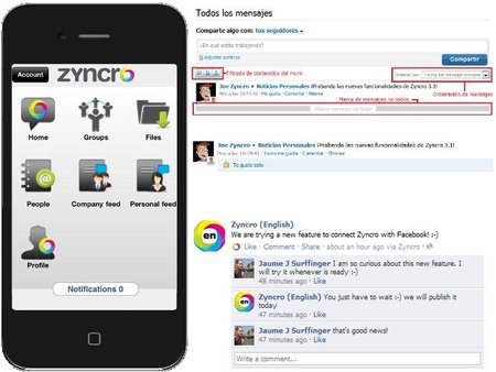 Zyncro ha renovado su versión a la 3.1 y añadido aplicación móvil para iPhone