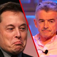 "El CEO de Ryanair es un completo idiota. Despedidle". Elon Musk empezó insultando a Michael O'Leary y ha acabado amenazando con comprar Ryanair. Pero las leyes se lo impiden