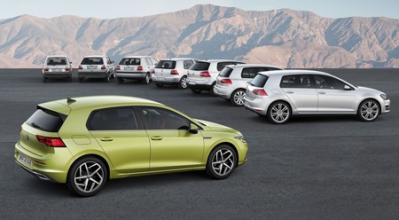 Del Volkswagen Golf de 1974 al de 2020: un repaso a las ocho generaciones del mítico compacto alemán