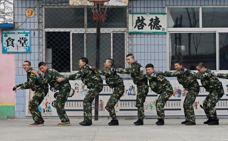 Beijing Boot Camp Teen Internet Addiction