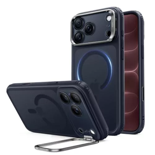 ESR Classic Hybrid Funda para iPhone 18 Pro/17 Pro con Soporte Flex