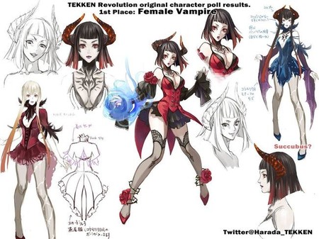 Tendremos mujer vampiro en 'Tekken Revolution'