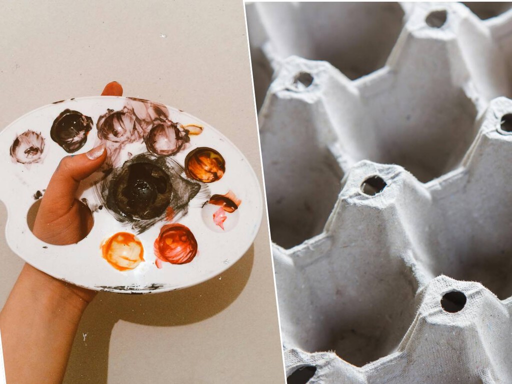 La decoración de reciclaje que puedes hacer con cartones de huevos y que queda mejor de lo que parece