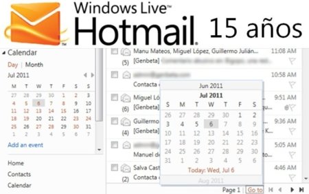 Hotmail cumple 15 años y anuncia un par de novedades