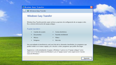 Windows Easy Transfer