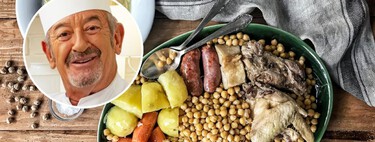 Karlos Arguiñano: “Cuando hagas cocido, merece la pena añadir más carnes y garbanzos, con lo que te sobre podrás preparar de todo” 