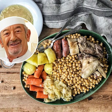 Karlos Arguiñano: “Cuando hagas cocido, merece la pena añadir más carnes y garbanzos, con lo que te sobre podrás preparar de todo” 