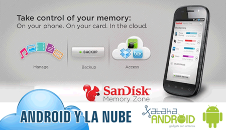 Android en la Nube: SanDisk Memory Zone