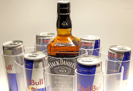 Alcohol y bebidas energéticas
