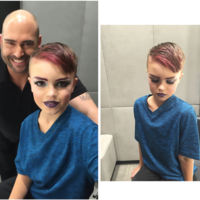 Un niño de 8 años quería aprender a maquillar y su madre le regaló una lección con un maquillador profesional