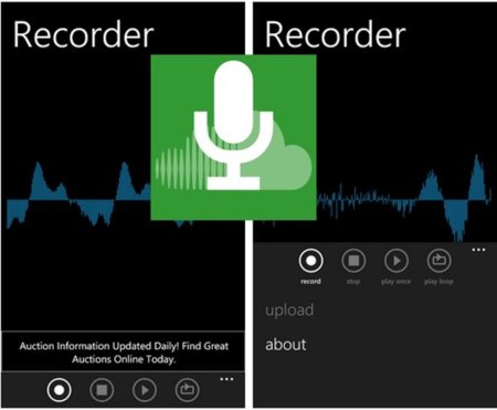 Cloud Recorder para WP7 permite grabar tus notas y compartirlas con todo el mundo