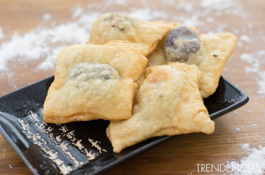 Almohadillas de chocolate. Receta 