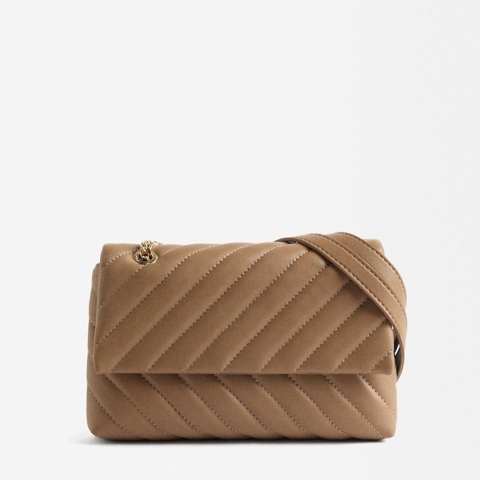 Parfois - Bolso de hombro multiposici�n acolchado con cierre imantado.