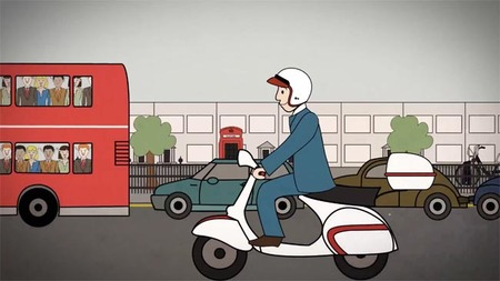 Mejor cómprate una Vespa, la solución a los atascos