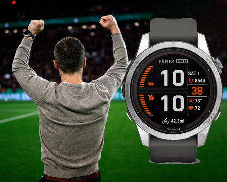 Garmin Fenix 7S Pro Solar 42 mm Plata Smartwatch