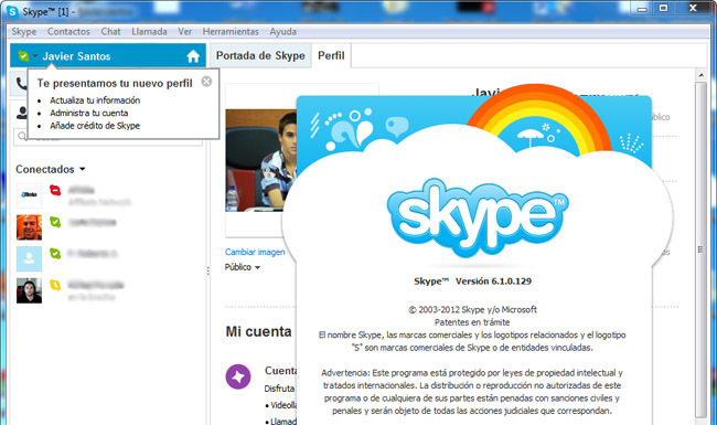 Skype 6.1