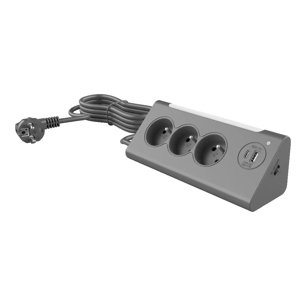 Workzone Regleta con USB

