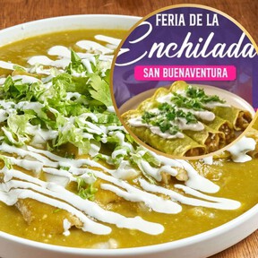 Regresa la Feria de la Enchilada 2026 a solo 2 horas de CDMX: disfruta de 3 días de enchiladas suizas, potosinas y mineras con música y artesanías 